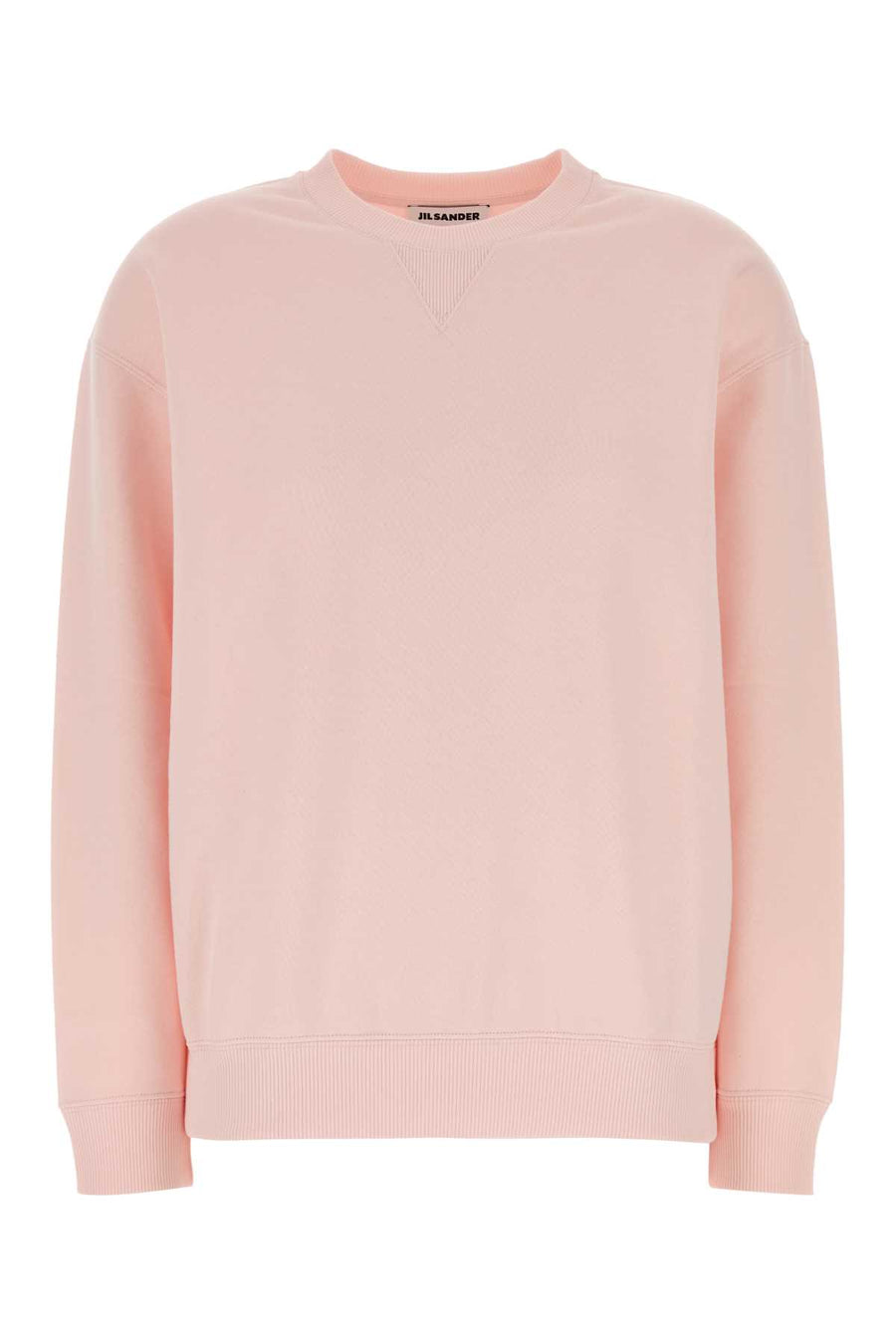 Jil Sander 100% Cotton sweatshirt in pink