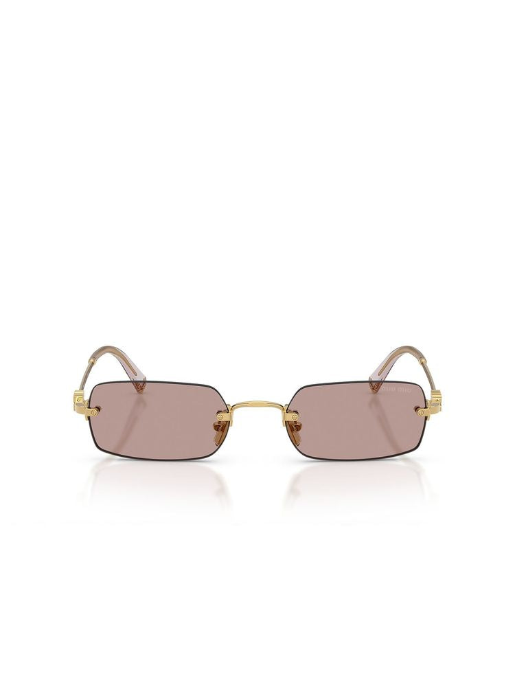 Miu Miu Sole sunglasses in gold