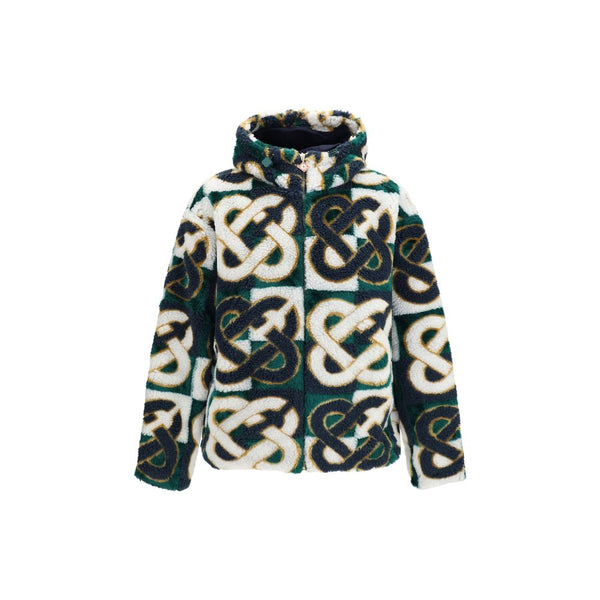 Casablanca 35% Polyester 30% Merino Wool 20% Mohair 15% Acrylic jacket in multicolor