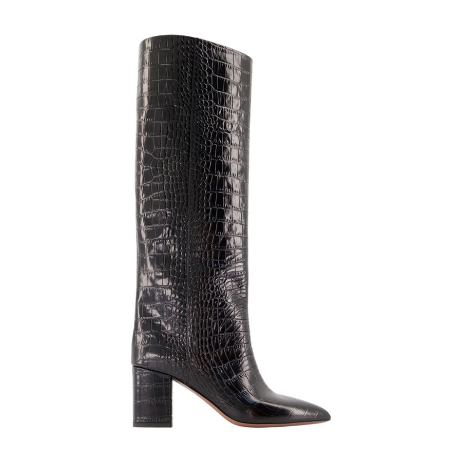 Paris Texas Calfskin boot in black