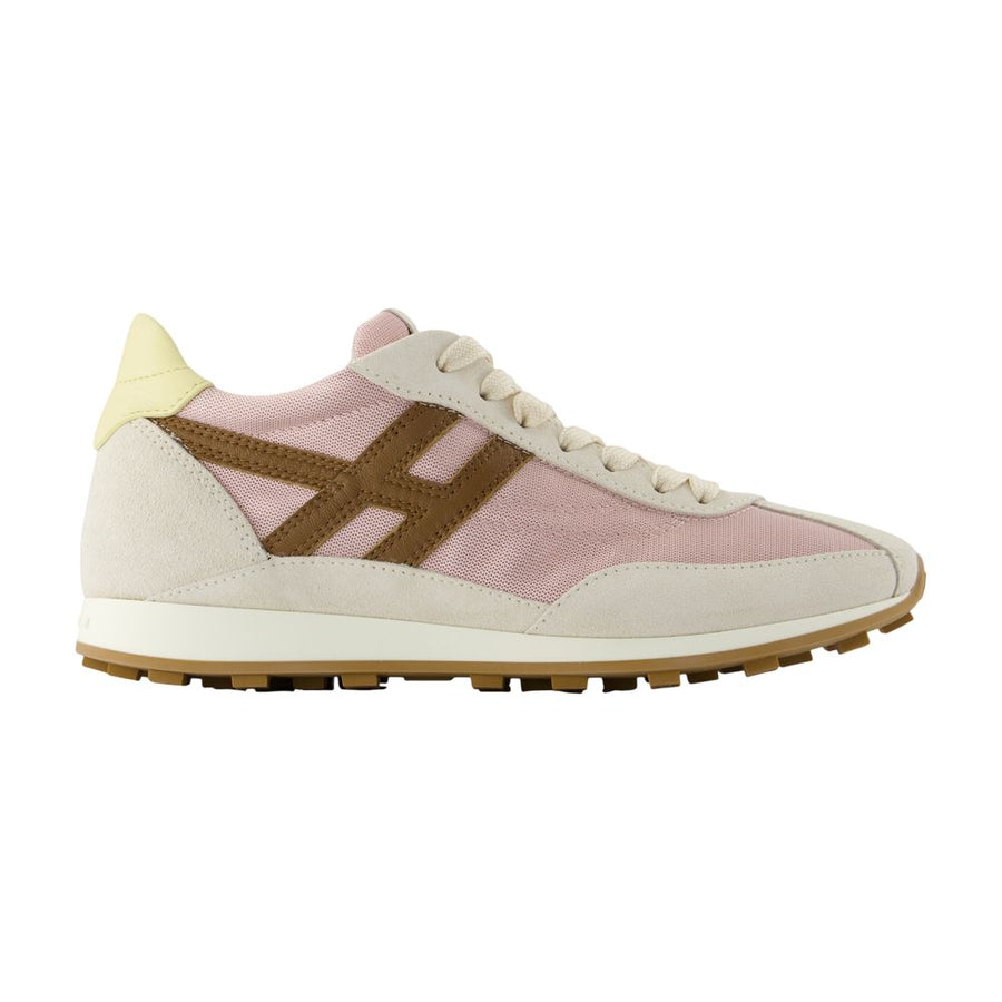 Hogan calfskin sneaker in multicolor
