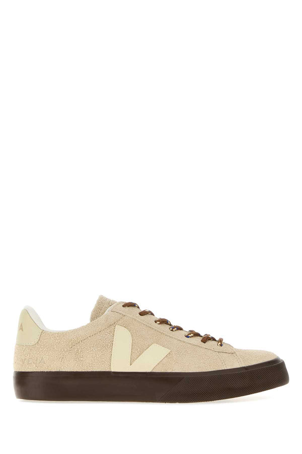 Sand Suede Campo Sneakers Almondpierre