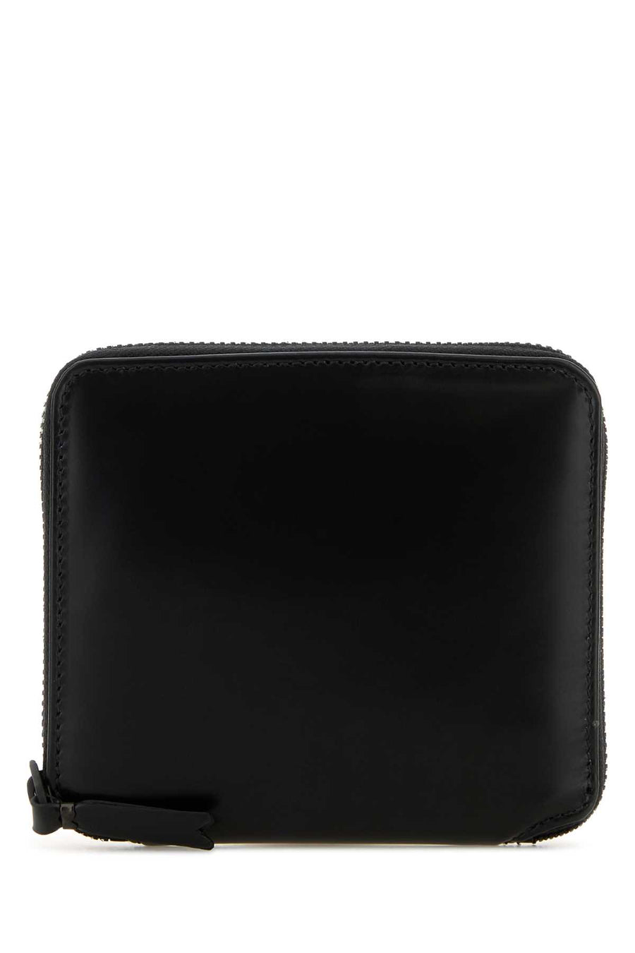 Black Leather Wallet Blk Portafogli