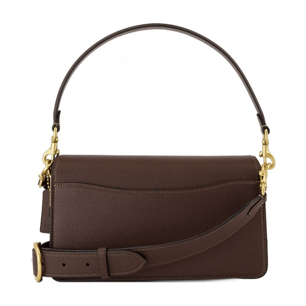 Coach cowhide shoulder bag in brown