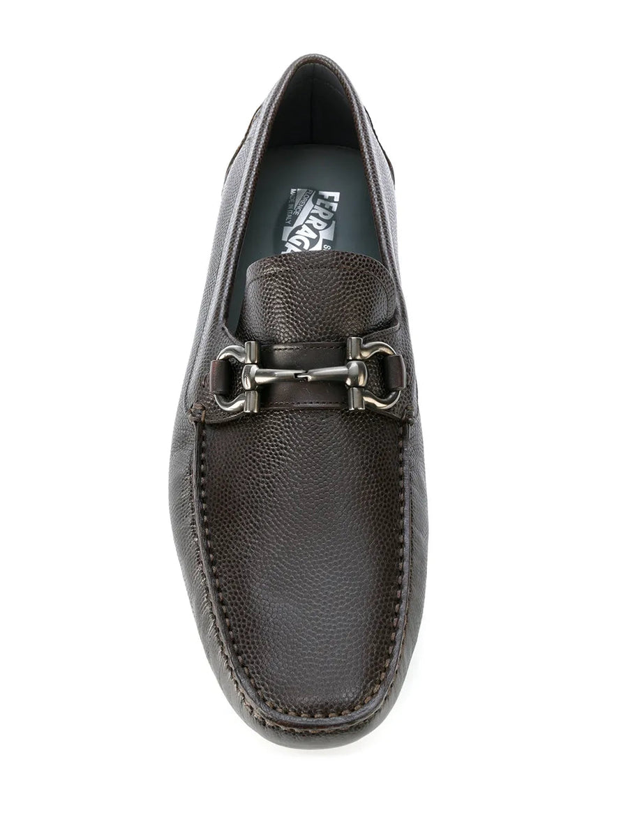 Ferragamo Leather loafer in brown