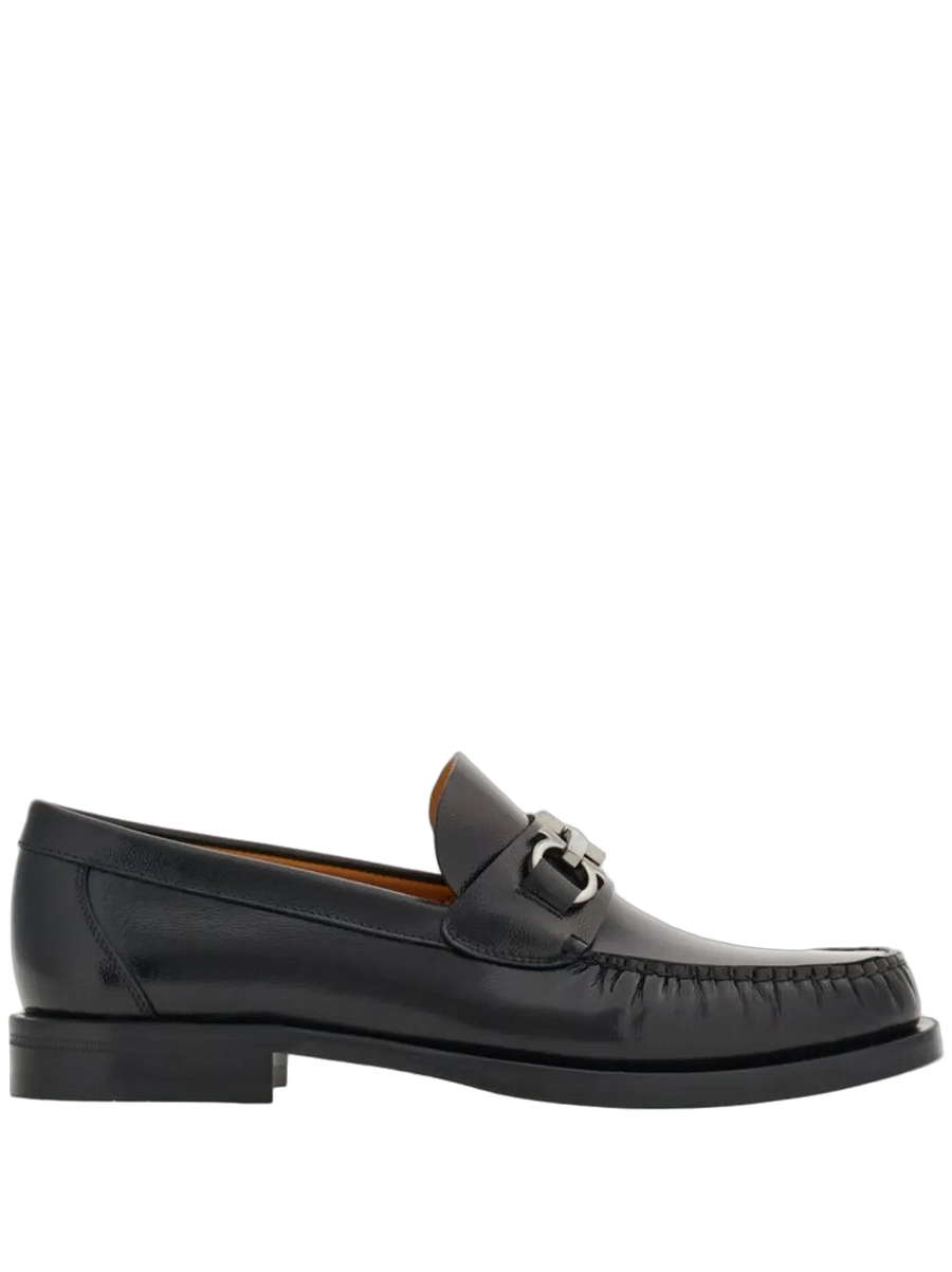 Ferragamo Calf leather loafer in black