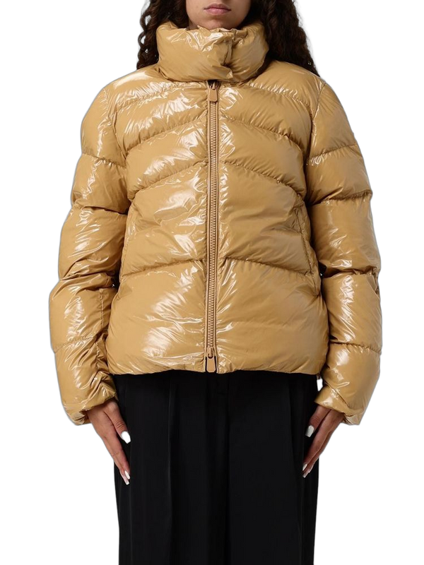 Pinko 100% Polyamide down jacket in beige