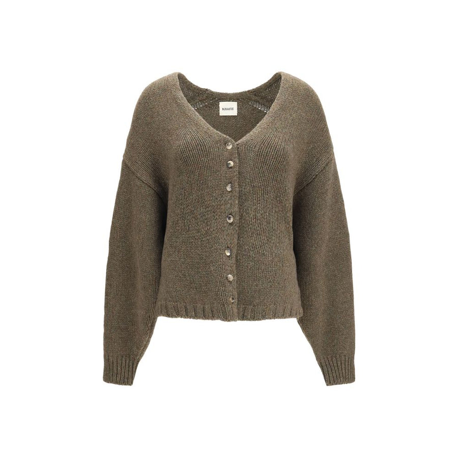Khaite 100% Cashmere cardigan in beige
