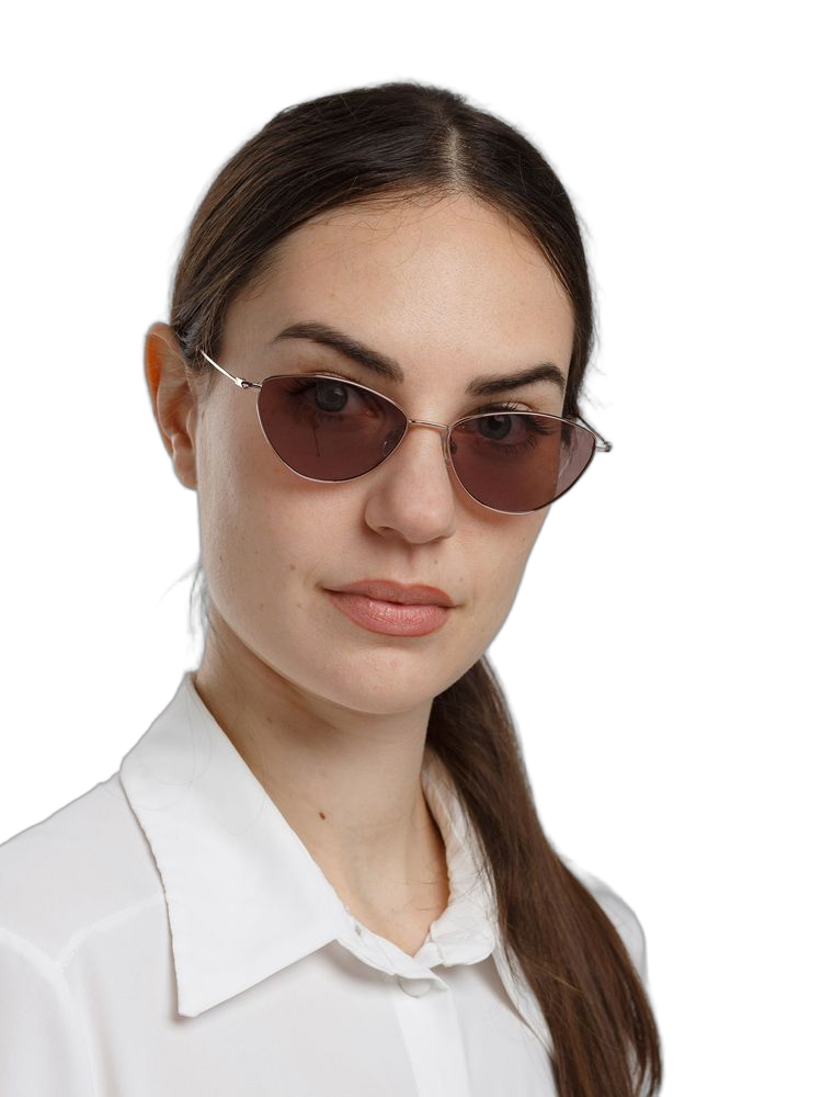 Hickmann HI3232 Metal sunglasses in rose gold