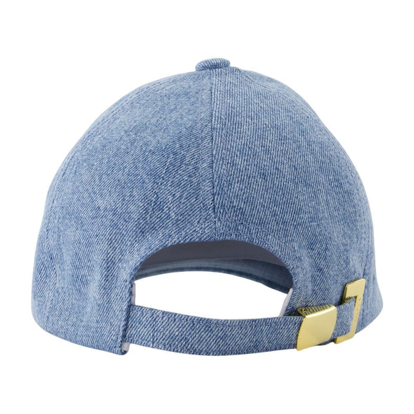 Balmain GH1XA562DG11-6FC Cotton baseball cap in blue