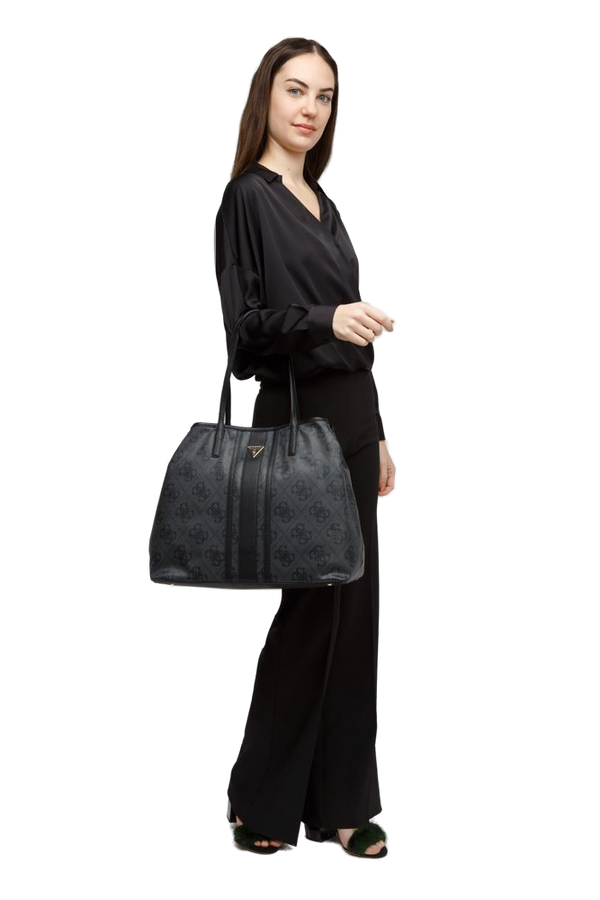 Guess 100% Polyurethane tote bag in gray
