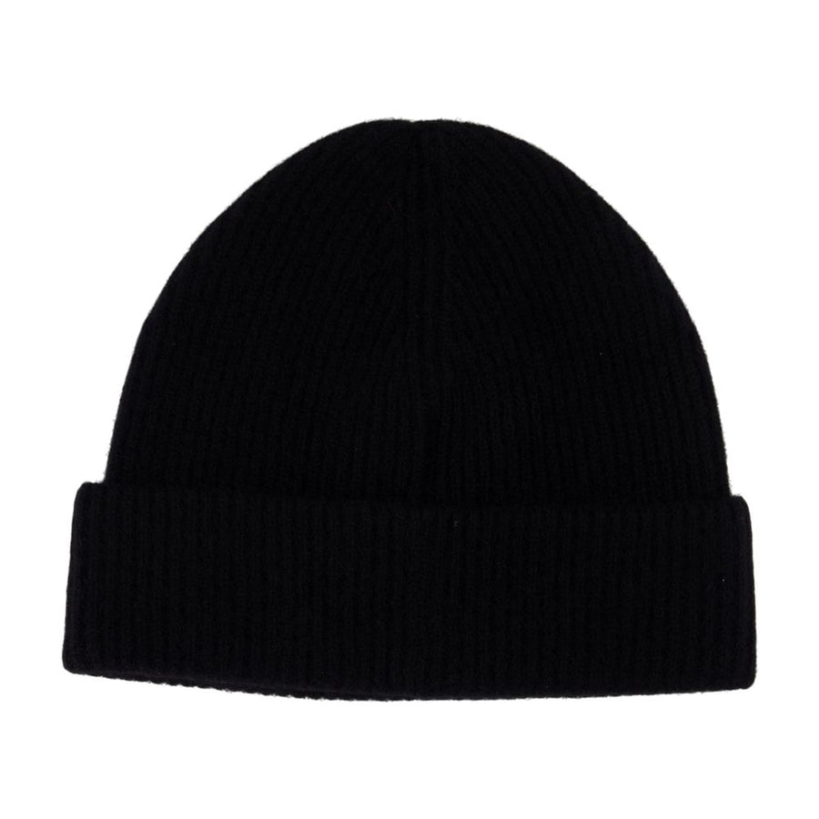 Anine Bing A-12-11809-BLK37 cashmere beanie in black