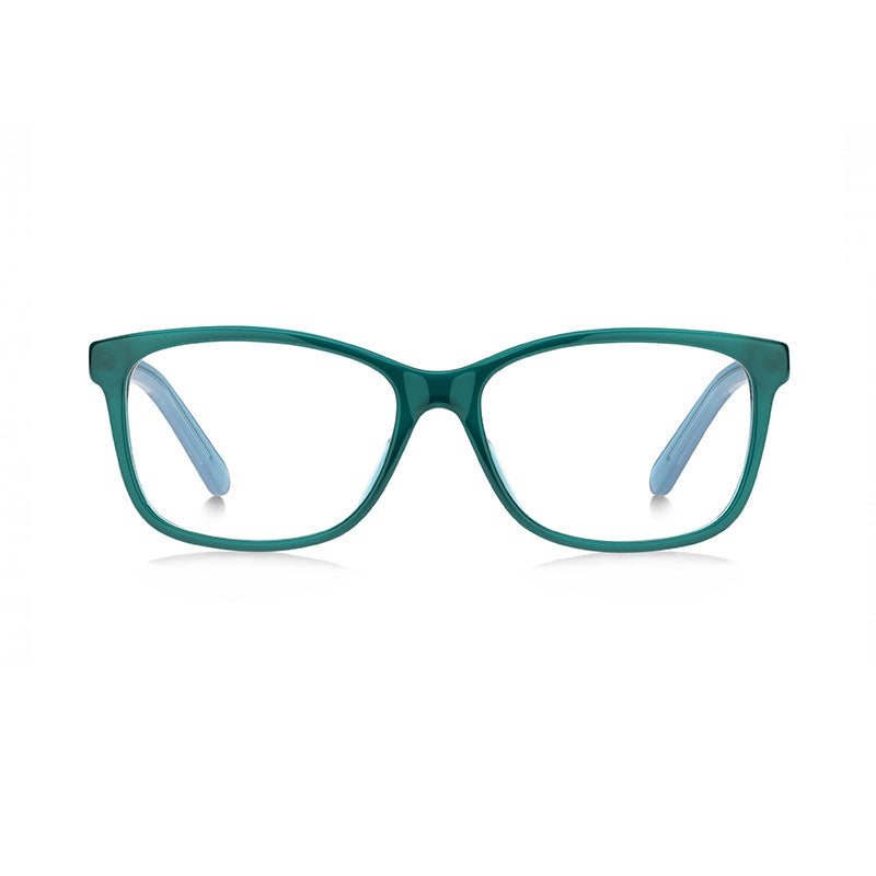 Marc Jacobs Eyeglasses Rectangle Full Rim, Green-Azure Frame And Clear Demo Lenses Lens Marc5580dcf00 Green Azure