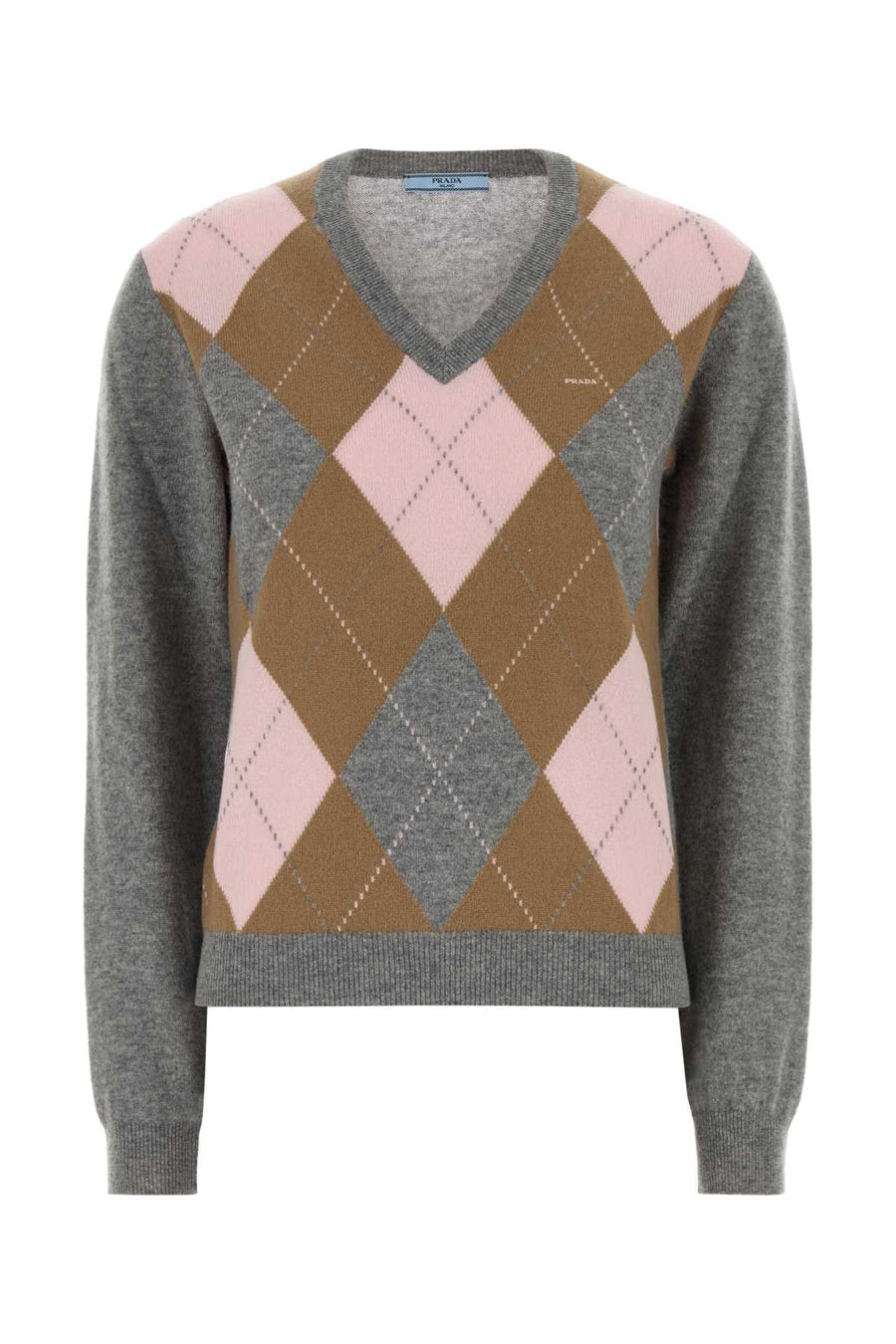 Prada 100% Cashmere sweater in gray