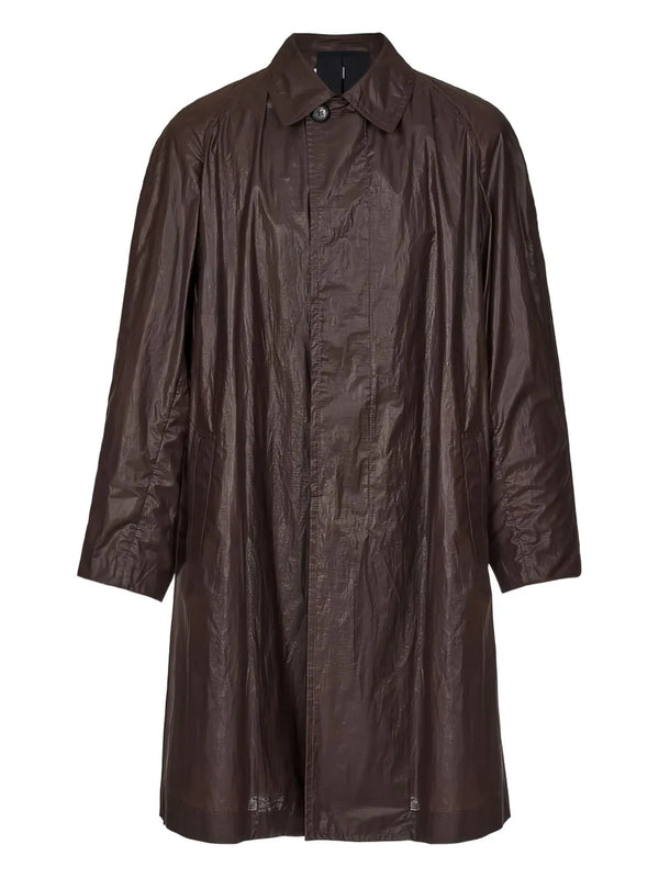 Ferragamo Nylon coat in brown