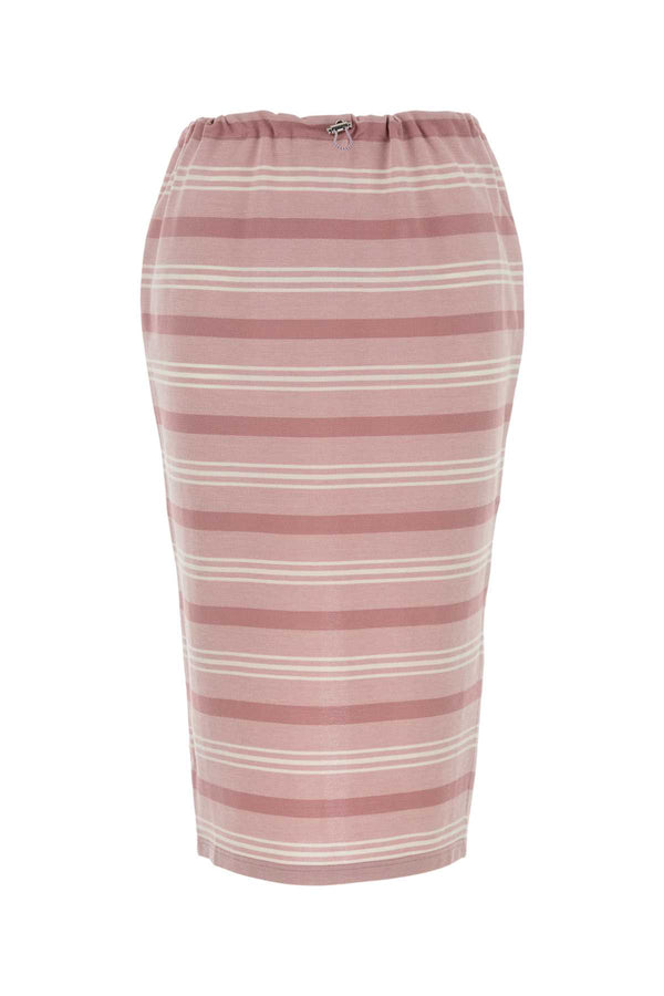 Prada 100% Cotton skirt in pink