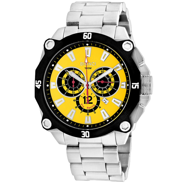 Roberto Bianci Stainless Steel case watch in yellow