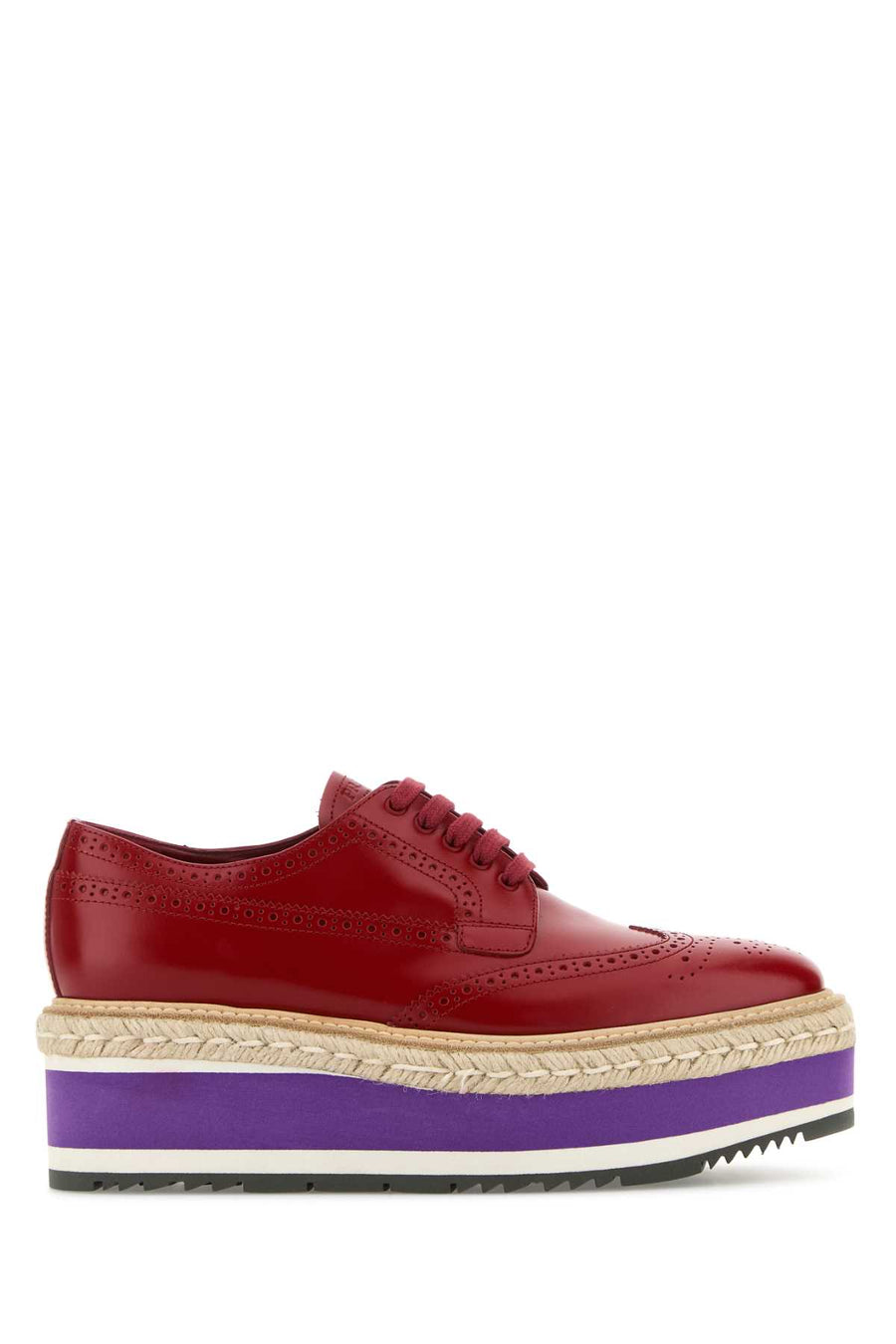 Prada Exterior: 100% Leather flat in red