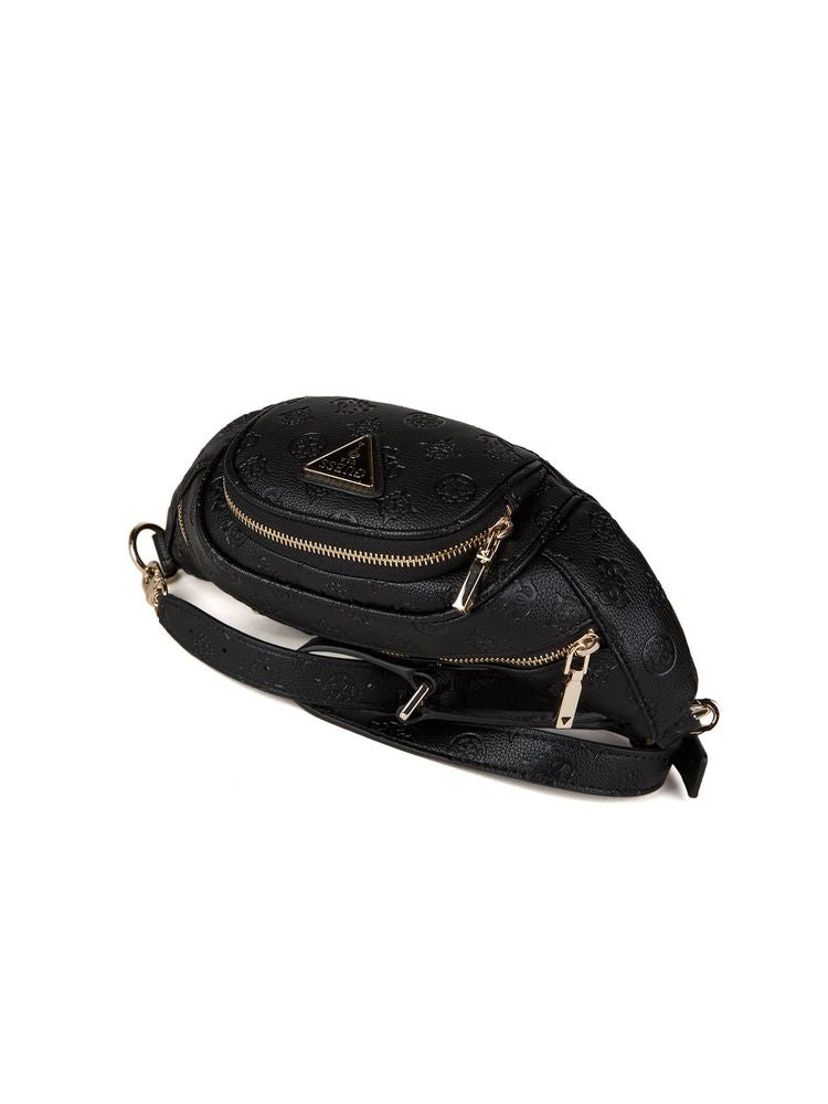 Guess 100% Polyurethane belt bag in black