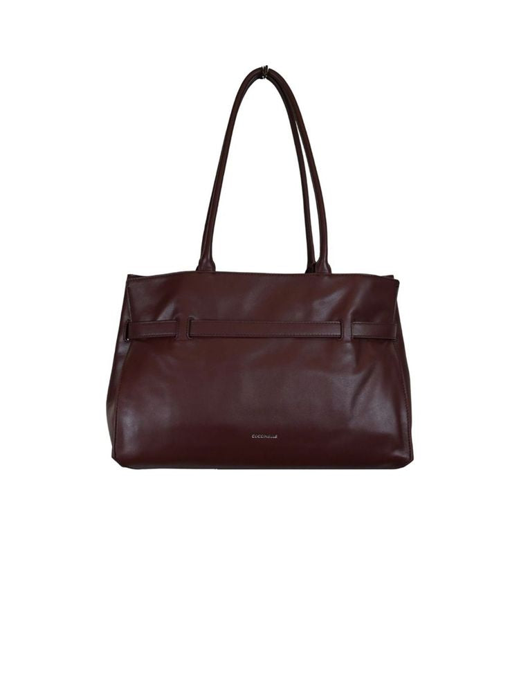 Coccinelle Shopping Bag Berry Bovine Leather / Shopper-bags