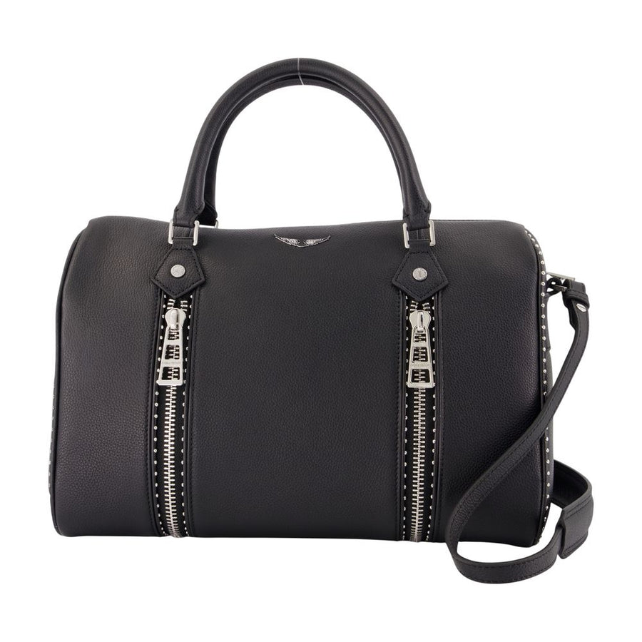 Zadig & Voltaire Cowhide top handle bag in black