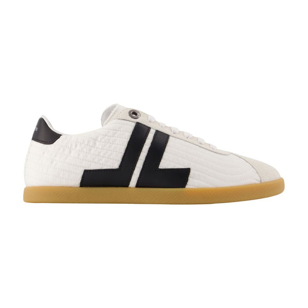 Lanvin calfskin sneaker in white