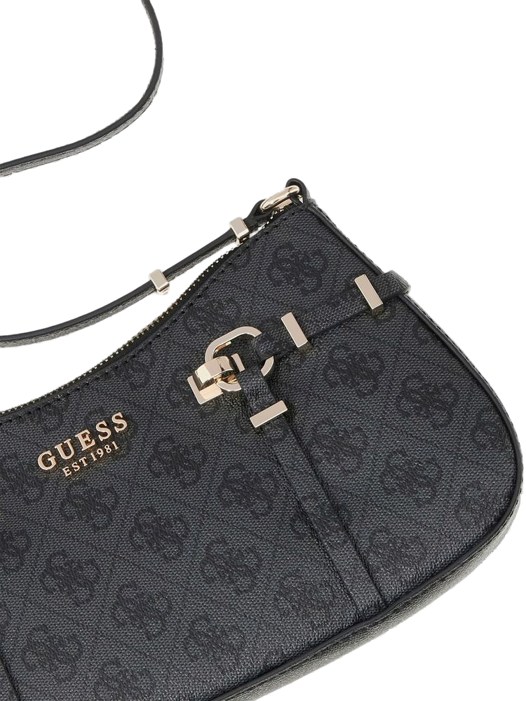 Guess 100% Polyurethane shoulder bag in black