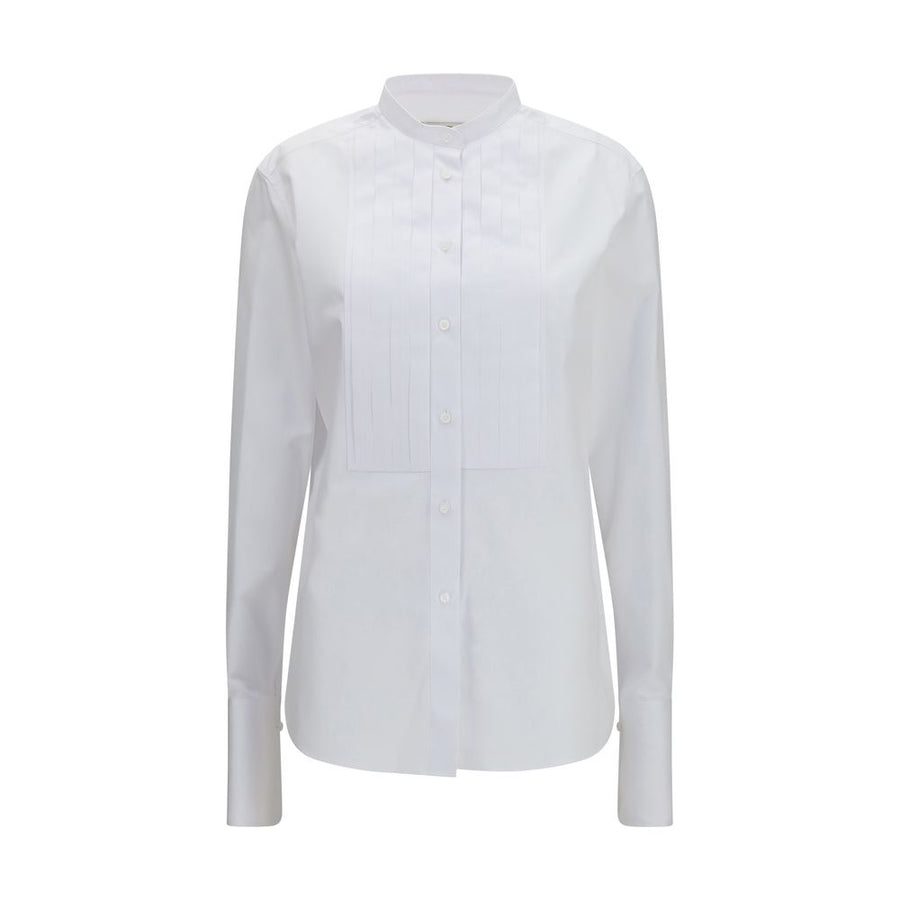 White Cotton Dress Shirt
