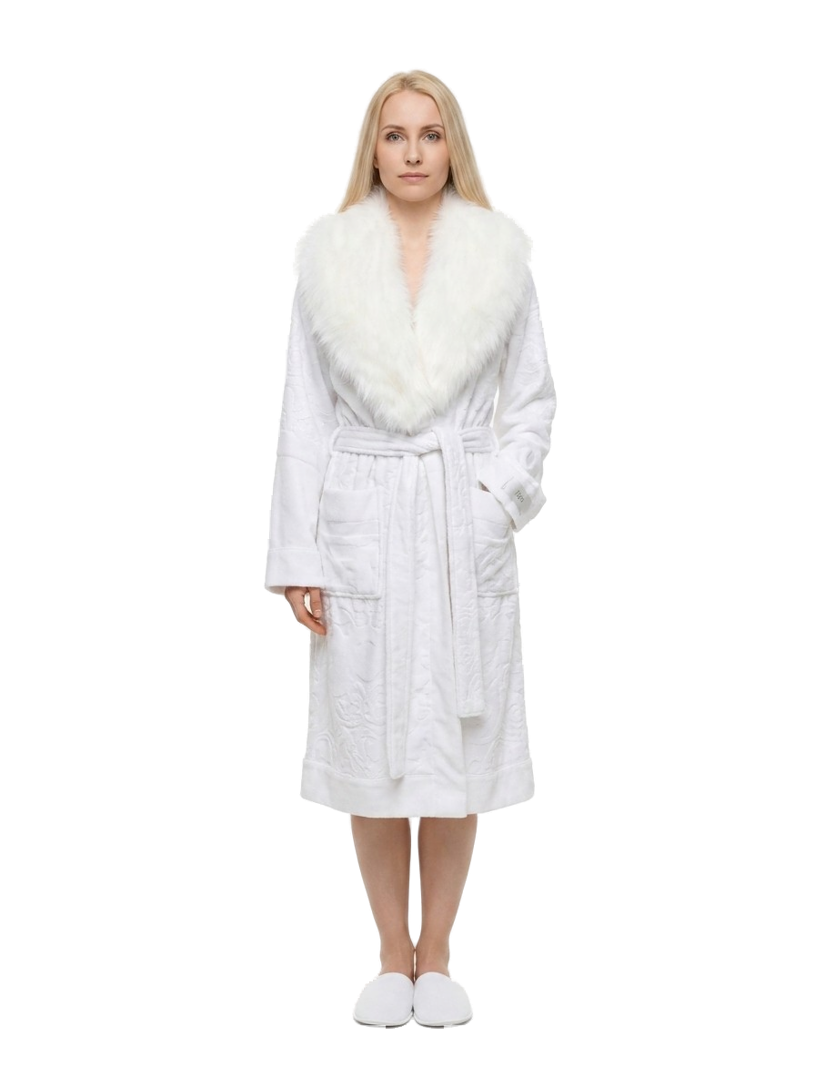Multicolor Cotton Bathrobe Clothing