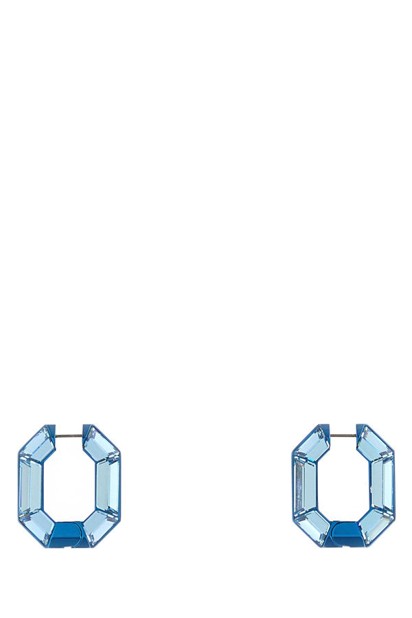 Swarovski 100% Crystal earrings in blue