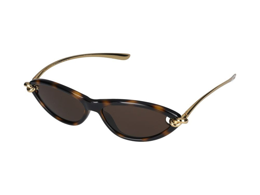 Bottega Veneta BV1390S Injected acetate sunglasses in tortoiseshell