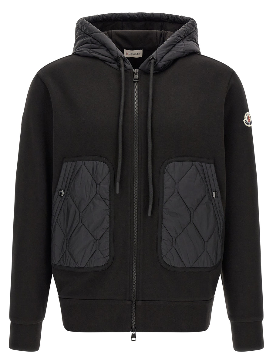 Black Polyamide Cardigan Clothing