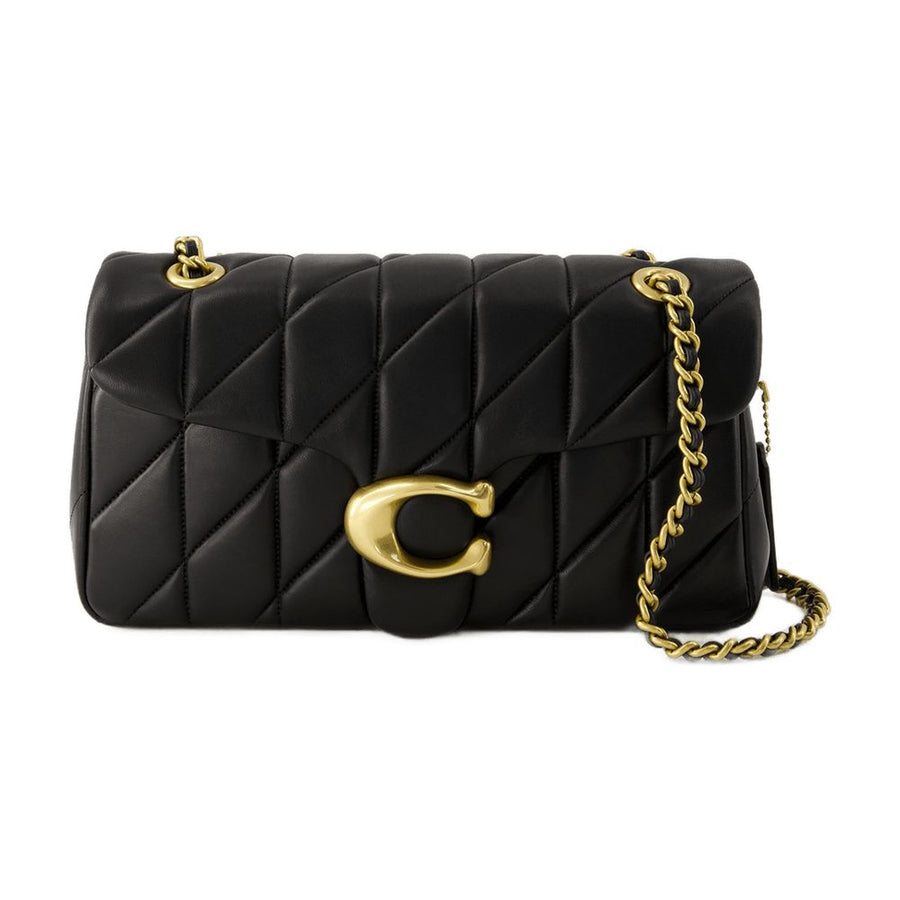 Coach Leather crossbody bag in black