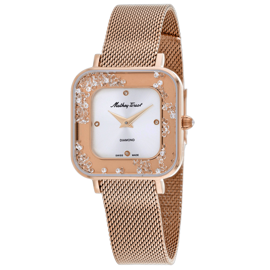 Mathey Tissot watch in rose gold