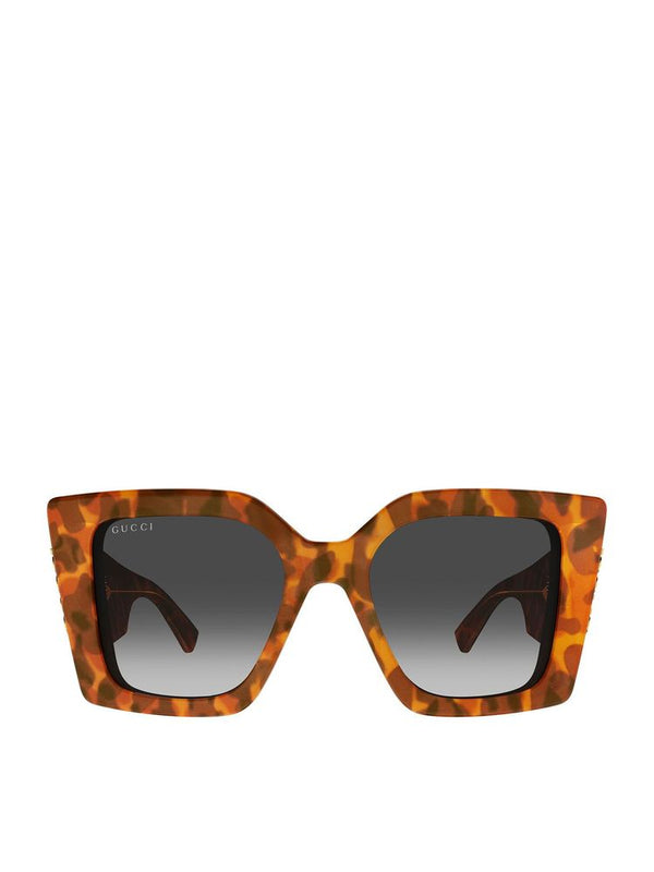 Gucci GG2039S Recycled acetate frame sunglasses in brown