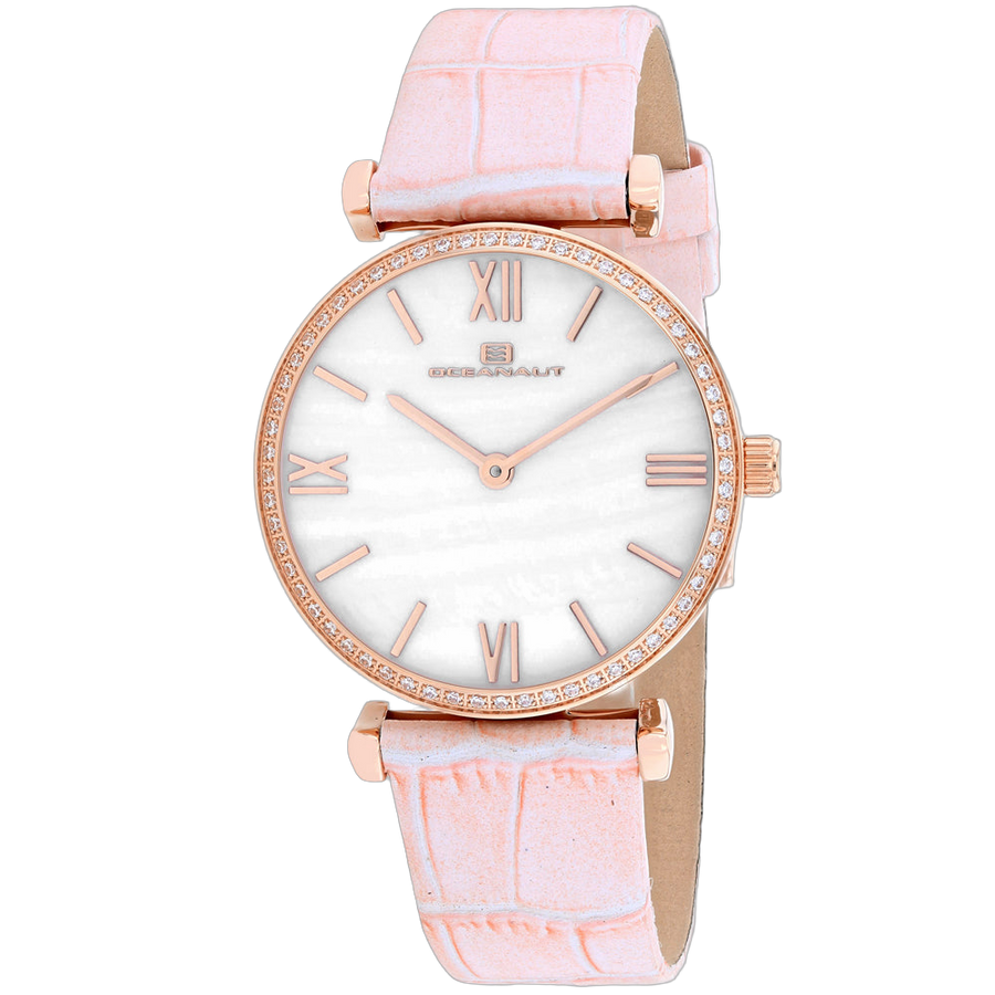 Oceanaut watch in pink