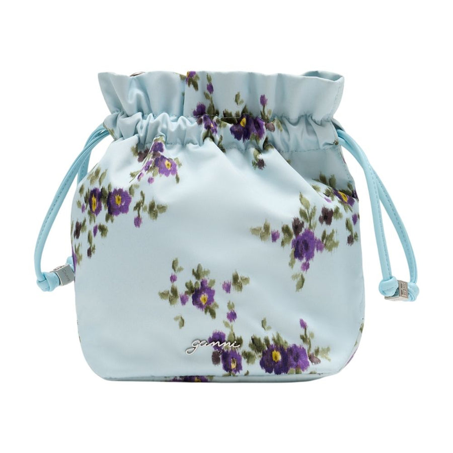 Ganni Synthetic pouch in blue