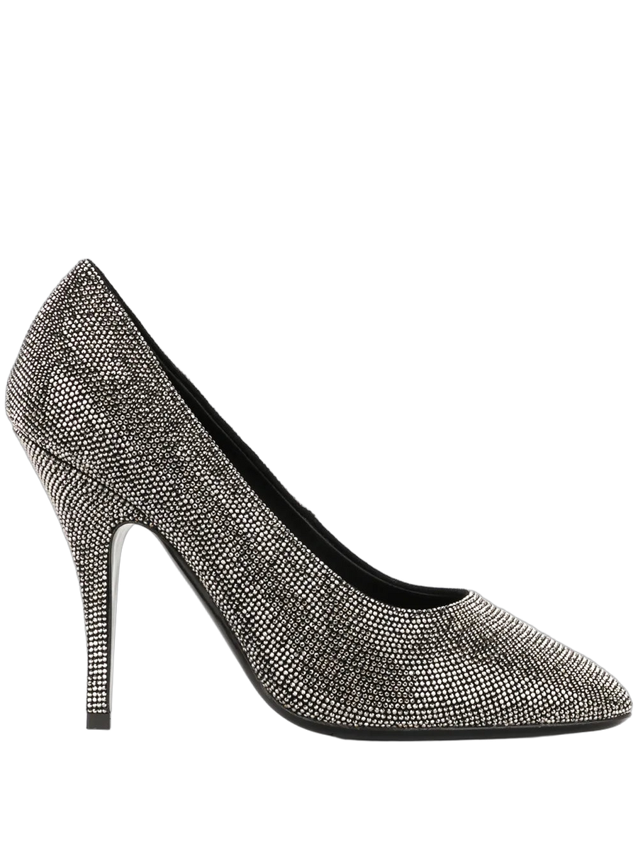 Ferragamo pump in gray