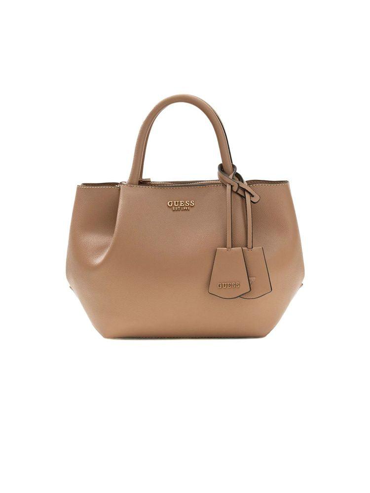 Guess 100% Polyurethane shoulder bag in beige
