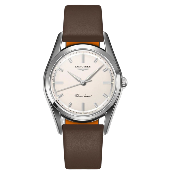 Longines Stainless steel case watch in silver