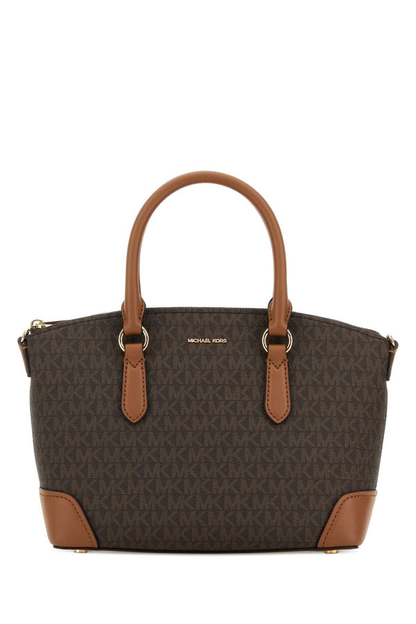 Michael By Michael Kors Dome 89.4% PVC shoulder bag in brown