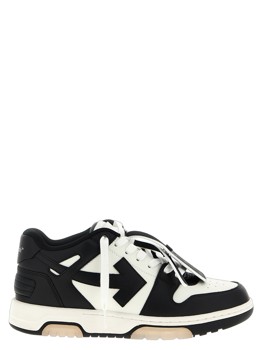 Off-White 100% Calf Leather sneakers in black
