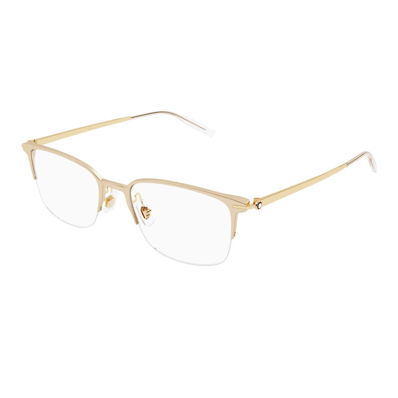Montblanc MB0234OK001 Metal frame eyeglasses in gold