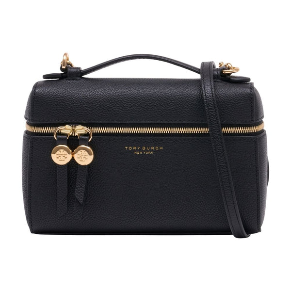 Tory Burch Cowhide top handle bag in black