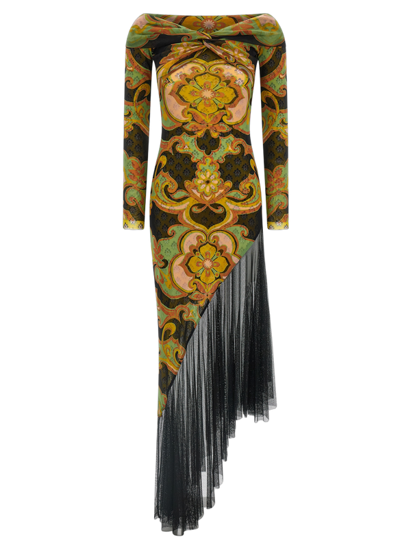 Etro 100% Viscose dress in multicolor