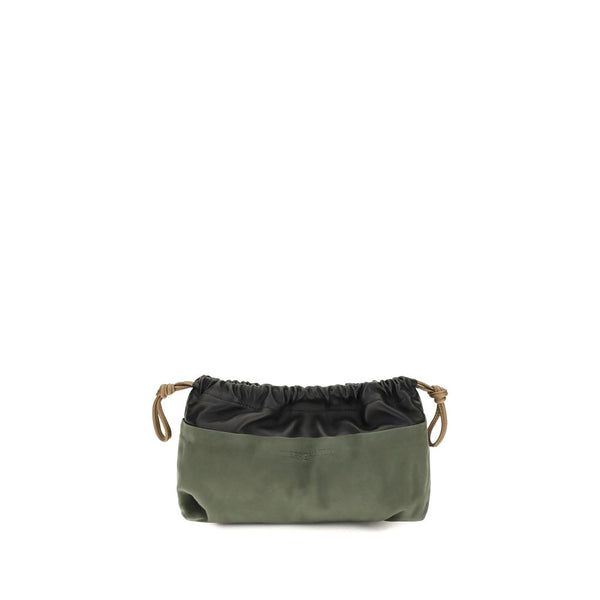 Bicolor Calf Leather Bos Taurus Shoulder Bag