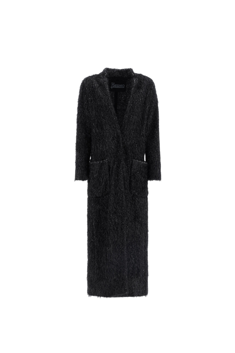 Herno coat in black