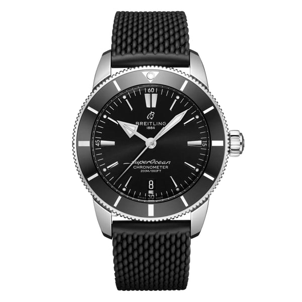 Breitling Stainless steel case watch in black