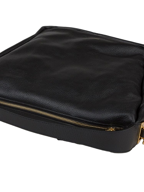 Coccinelle 100% Cow Leather shoulder bag in black