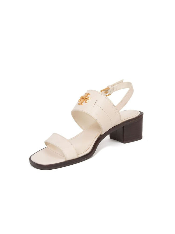 Tory Burch Leather sandal in cream